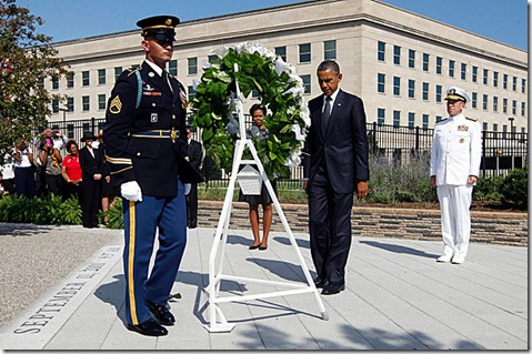 Obama Sept 11 Pentagon